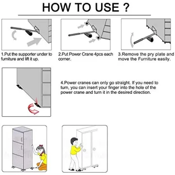 Mr. Hercules Furniture Mover - Heavy Duty Lifter & Slider Tool