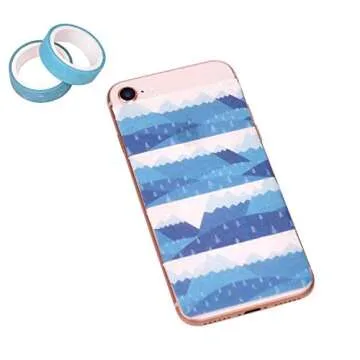 DAPUTOU 12 Rolls Blue Sea Washi Tape Set for Creative Crafts
