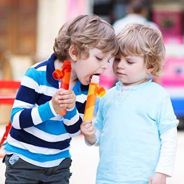 Ozera 6 Pack Multicolor Silicone Popsicle Molds, Reusable DIY Frozen Popsicle Maker with Lid