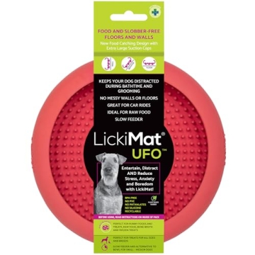 LickiMat UFO Treat Mat for Fun Mess-Free Treats