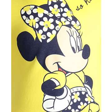 Disney Minnie Mouse Floral Outfit Set for Little Girls