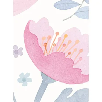 Whimsical Floral Peel & Stick Wallpaper for Easy Decor