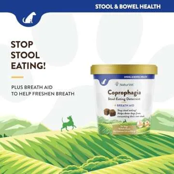 NaturVet Coprophagia Stool Eating Deterrent Soft Chews