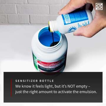 Speedball Art Products 4559 Diazo Photo Emulsion Kit