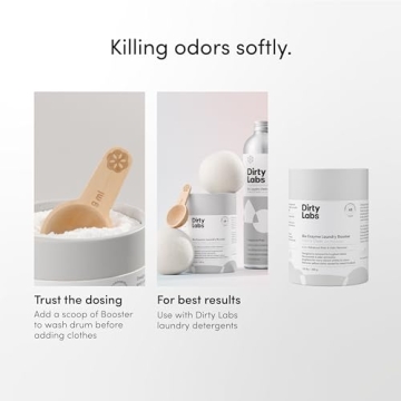 Eco-Friendly Dirty Labs Bio Enzyme Laundry Booster 48 Loads