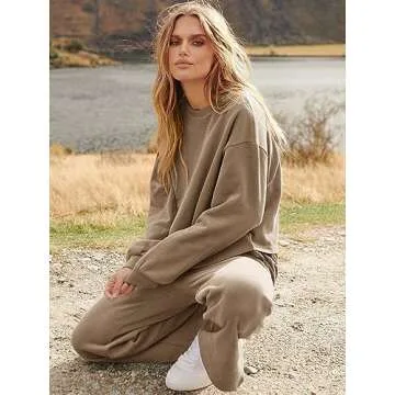 Stylish ANRABESS Women’s Two Piece Outfits for Daily Wear