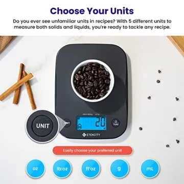 Etekcity Digital Kitchen Scale for Accurate Weighing