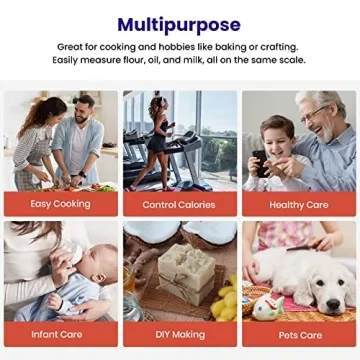 Etekcity Digital Kitchen Scale for Accurate Weighing