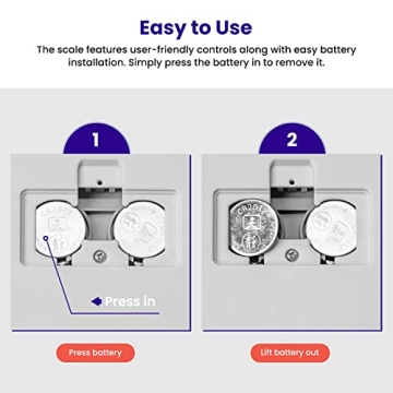 Etekcity Digital Kitchen Scale for Accurate Weighing