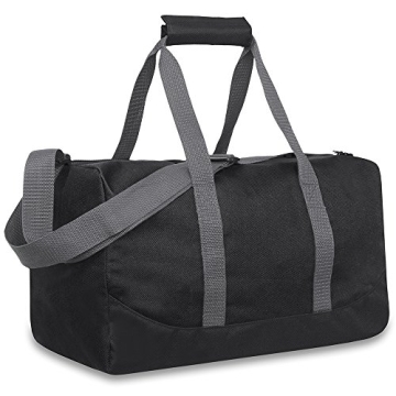 30 Liter, 17 Inch Canvas Duffle Bags for Men and Women – Travel Weekender Overnight Carry-On Shoul...