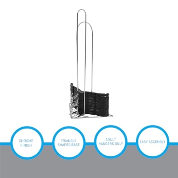 Versatile Hanger Organizer Rack for 50-75 Hangers