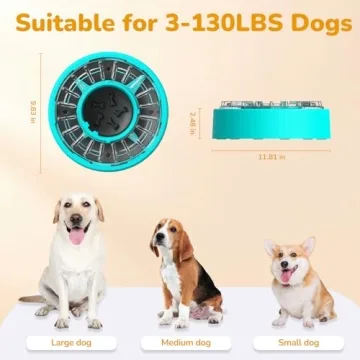 vivaforte Slow Feeder Dog Bowl for Healthy Eating