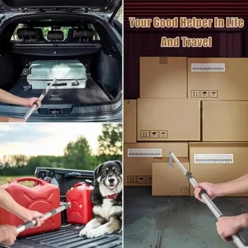 Truck Cargo Grabber,Telescoping Pickup Truck Bed Retriever Tool,Bed Buddy Truck Tool Magnetic,Truck Bed Reach Tool,Bed Buddy Truck Tool,Effortless Item Retrieval (59in)