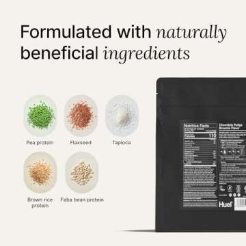 Huel Vegan Protein Powder - Complete Chocolate Nutrition, 20g Protein