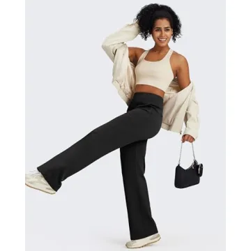 G4Free Women's High Waisted Fleece Lined Sweatpants