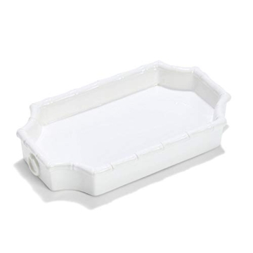 Two's Company Faux Bamboo Fretwork Desk Tray - Elegant Storage Solution