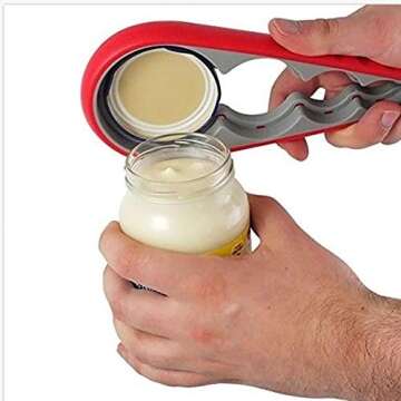 2 pcs Multi-Purpose Colourful Adjustable Rubber Strap Wrench Grip/Tighten Bottle Jar Can Opener for Small Hands, Seniors or Anyone Who Suffers from Arthritis