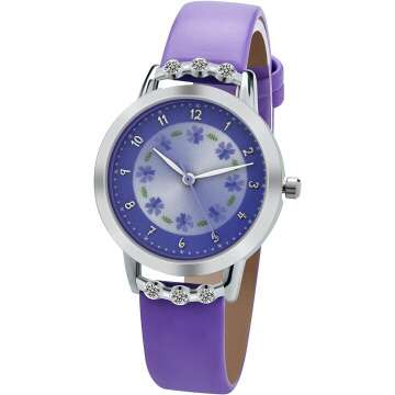 WUTAN Waterproof Kids Watch for Ages 5-15, Cute Design