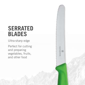 Victorinox Swiss Classic Multicolored 4-Piece Paring Knife Set