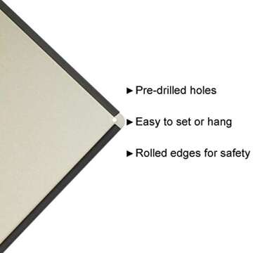 UNIQUELOVER Coffee Bar Sign, Hot Coffee Grind Coffee Decorations for Kitchen 8 X 12 Inches, Small