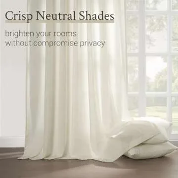 Elegant Pinch Pleated Semi Sheer Curtains 96 Length