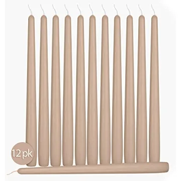 Hyoola Tall Taper Candles - Elegant Dripless Dinner Candles