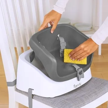 Ingenuity SmartClean Toddler Booster Seat – Lightweight & Easy-Clean