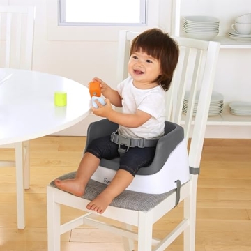 Ingenuity SmartClean Toddler Booster Seat – Lightweight & Easy-Clean