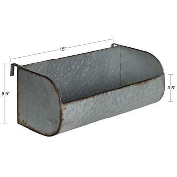 Stylish Kate and Laurel Pothos Blanket Ladder with Bins