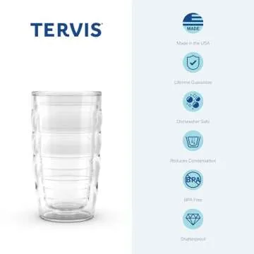 Tervis Construction Trucks Made in USA Double Walled Insulated Tumbler Travel Cup Keeps Drinks Cold & Hot, 10oz Wavy, Lidded