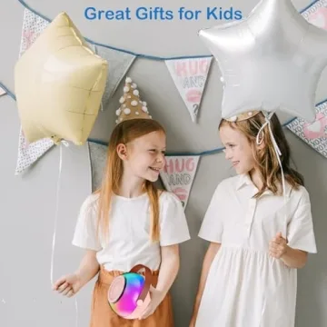 Mini Karaoke Machine - Kids & Adults with 2 Microphones