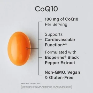 Sports Research CoQ10 100mg Vegan Non-GMO Supplement