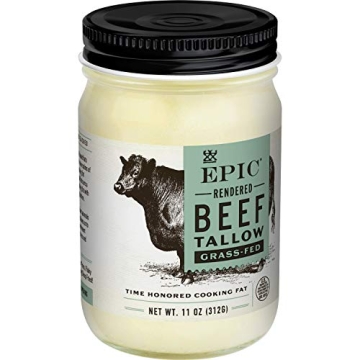 Epic Bison Tallow: Grass-Fed Fat for Healthy Cooking & Skin Care
