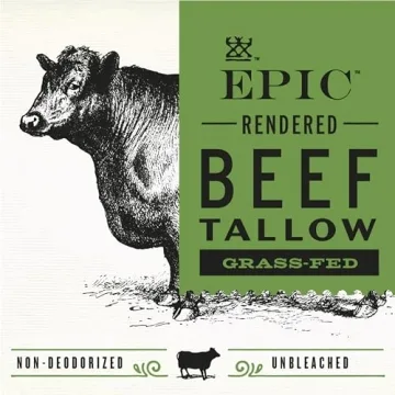Epic Bison Tallow: Grass-Fed, Keto Friendly Cooking Fat