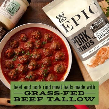 Epic Bison Tallow: Grass-Fed, Keto Friendly Cooking Fat
