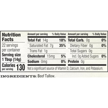 Epic Bison Tallow: Grass-Fed, Keto Friendly Cooking Fat