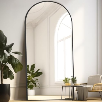 MELOMOIR 76-inch Full Length Arched Mirror for Home Styling