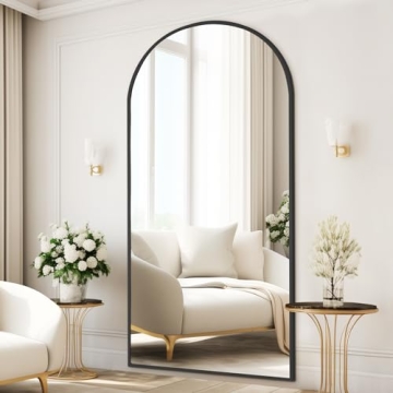 MELOMOIR 76-inch Full Length Arched Mirror for Home Styling