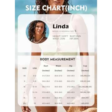 Herseas U-Wire Push Up Bikini Set for Summer Style