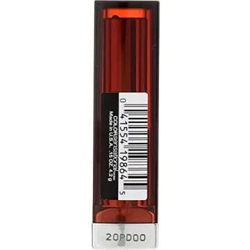 Maybelline Color Sensational The Creams, Cream Finish Lipstick Makeup, Crazy for Coffee, 0.15 oz., Pack of 2