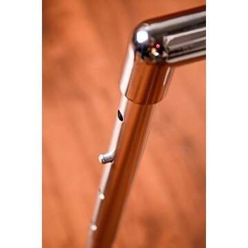 Adjustable Newborn Photography Backdrop Stand - Metallic