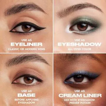 URBAN DECAY 24/7 Glide-On Waterproof Eyeliner Pencil (Deep End - Teal Blue Shimmer), Smudge-Proof, Transfer-proof, Long-lasting Colored Eye Liners, Hydrating Vitamin E, Cruelty-free - 0.04 oz