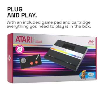 Official Atari 7800+ Console & Wireless Controller - HDMI Output
