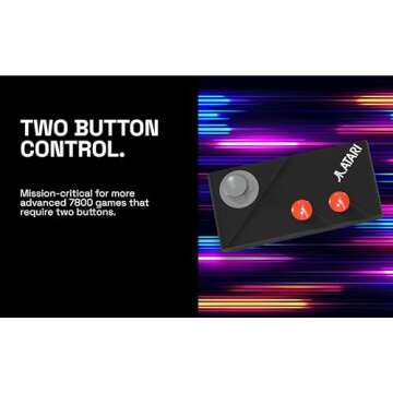 Official Atari 7800+ Console & Wireless Controller - HDMI Output