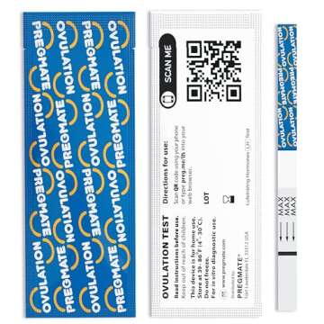 Pregmate 20 Ovulation Test Strips Predictor Kit (20 Count)