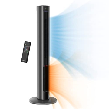 Lasko FH515 Fan and Heater Combo - All Season Comfort with Remote Control and Safety Features