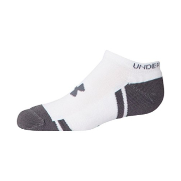 Under Armour Youth Resistor No Show Socks - 6 Pairs
