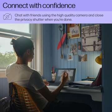 HP Chromebook 14 Laptop, Intel N100, HD Display, 128GB