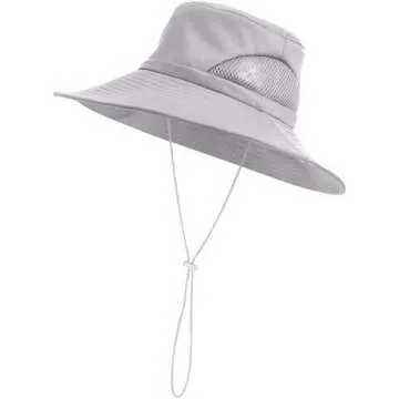 Hairbrella Stylish Waterproof Satin Lined Sun Hat with UV Protection
