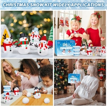 Christmas Snowman Craft Kit for Kids Fun Holiday Activities